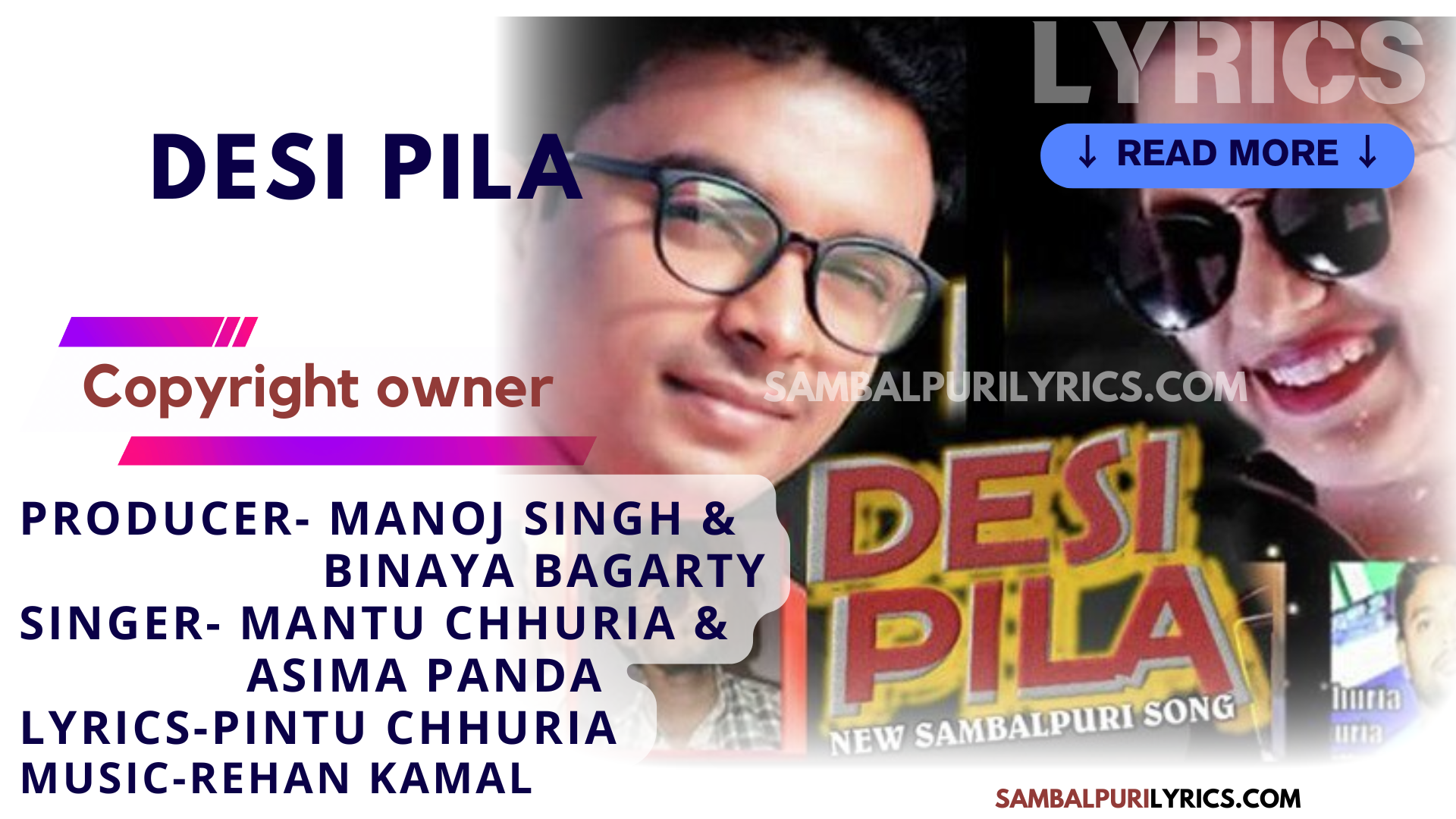 Desi Pila Lyrics Sambalpurilyrics.com